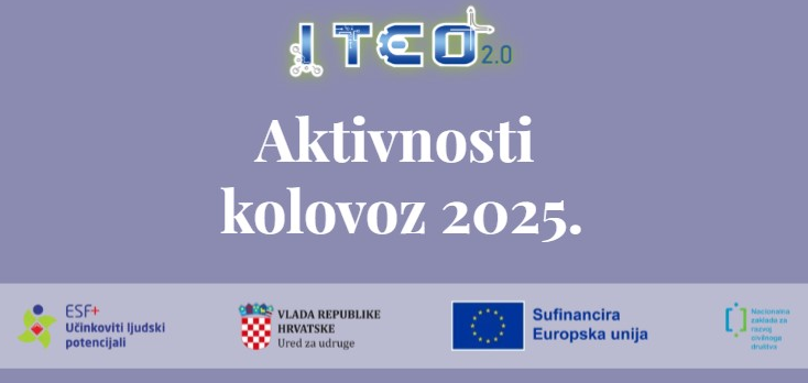 ITEO 2.0 – Aktivnosti u kolovozu